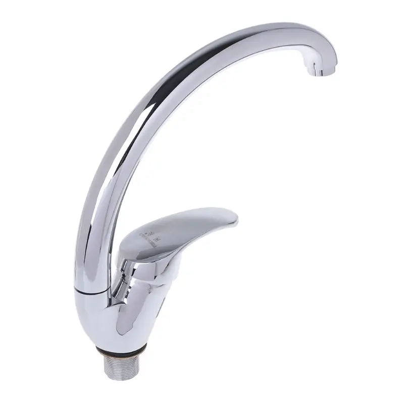 Zinc Alloy Kitchen Sink Faucet 360 Degree Rotation Single Handle Hot Cold Water Mixer Tap | Бытовая техника