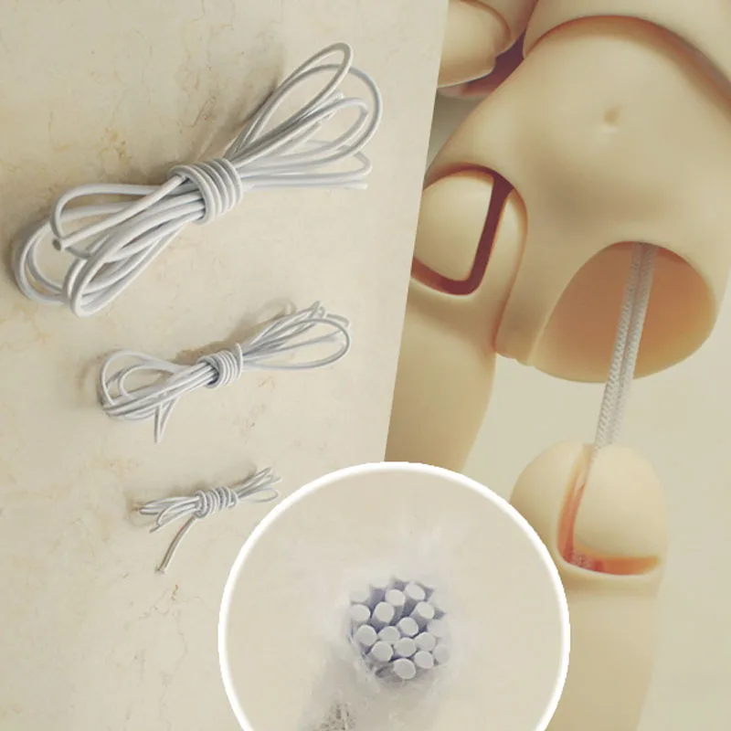 1 м 2 мм/3mmm/4,5 мм 1/3 1/4 1/6 1/8 BJD сборки резинкая лента для SD YOSD BJD кукла средства ухода за кожей сборки Инструменты Аксессуары для куклы