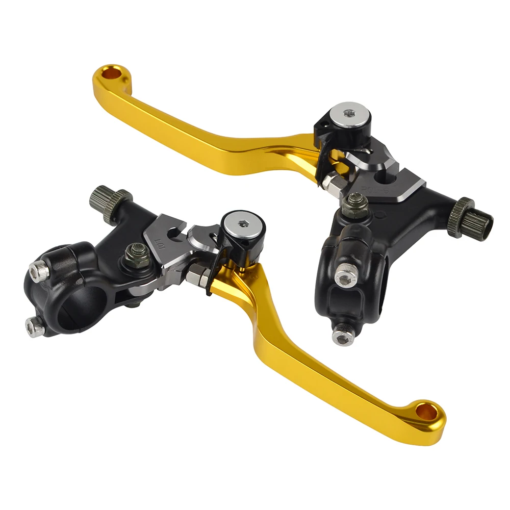 Короткий рычаг сцепления тормоза CNC для Suzuki DR DS PE RM TM TS 50 75 90 100 125 185 200 250 370 400 465
