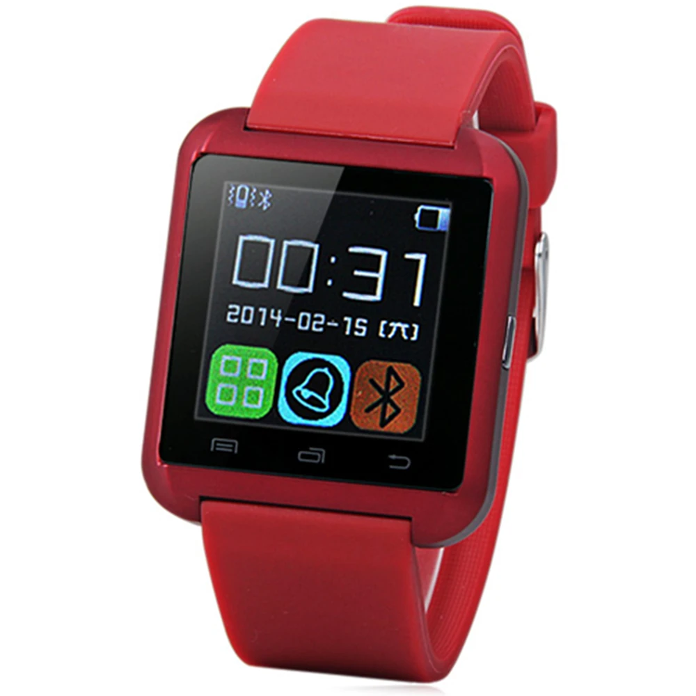 Bluetooth U8 SmartWatch спортивные наручные Смарт-часы Для мужчин для Apple IOS телефона Android