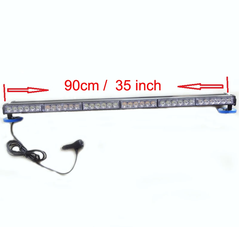 35 дюймов двухсторонний полицейские пожарные машины скорой помощи автомобиль