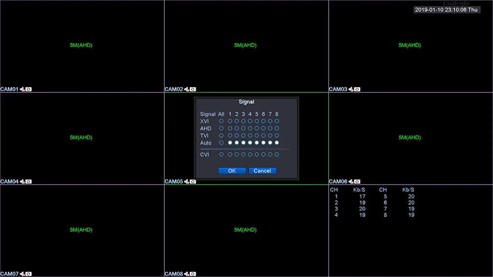 USAFEQLO 8CH 4 K 5MP Hybrid DVR 6 в 1 видеонаблюдения DVR Поддержка 5MP 8MP AHD Камера P2P аудио Вход XMEye металлический корпус