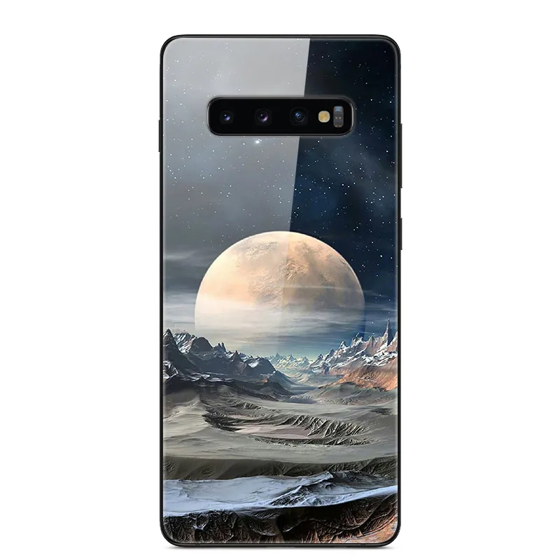 20 Чехол из закаленного стекла для samsung Galaxy S10 Plus, чехол s, мягкий бампер, Жесткий ПК, задняя крышка для samsung S10 Lite S10e e Funda S 10 Plus - Цвет: 20