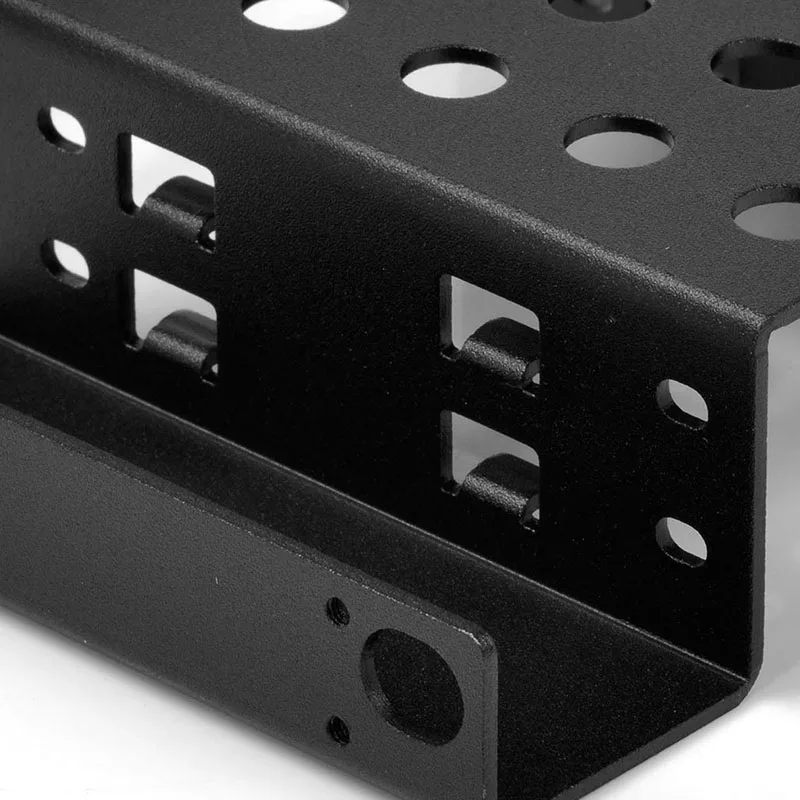 En-Labs алюминиевый 2 Отсек 2," SATA HDD SSD док-станция для 5,25 монтажный комплект с кронштейном для жесткого диска 2,5-5,25 адаптер конвертер