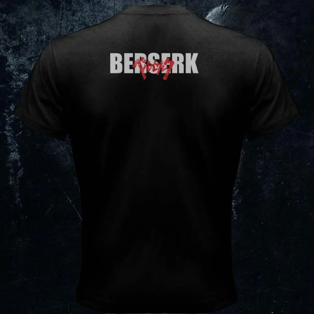 Новинка дизайнерская Повседневная футболка Berserk tritrik с рисунком манги шрама тату