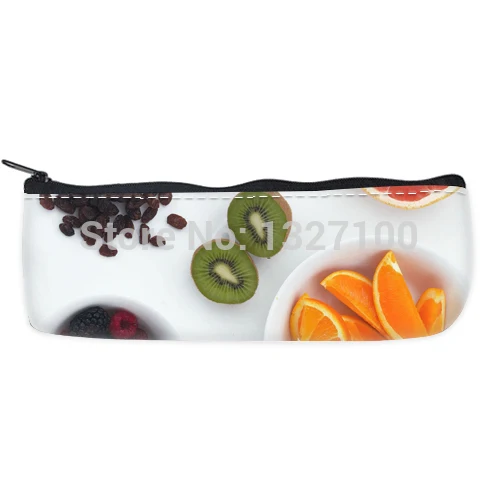 Lovely Fruit Servings Custom Pencil Case Bag Intimate Design | Канцтовары для офиса и дома