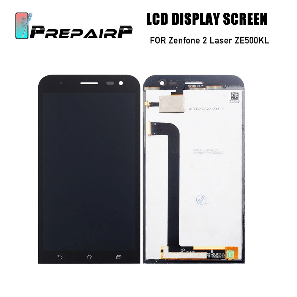 Замена LCDs для ASUS Zenfone 2 Laser ZE500KL дисплей ЖК экран дигитайзер ремонта с бесплатным