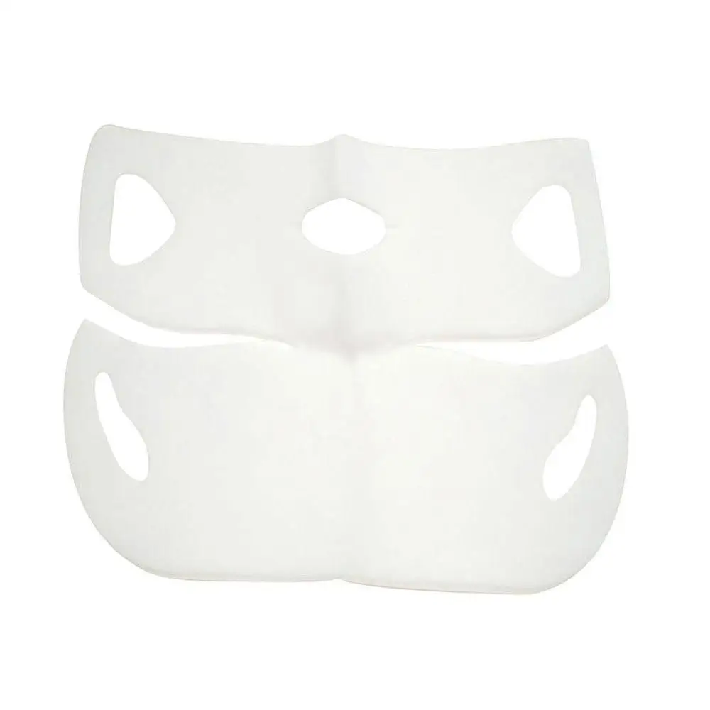 Double V 3D V-shape тонкая маска для лица для похудения лифтинг, укрепление жиросжигатель двойной подбородок V-line Женщины морщин V лицо подбородок щека поднимает вверх для похудения - Цвет: Double V