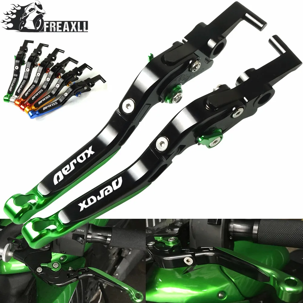 Для YAMAHA AEROX AEROX155 155 2017 2018 алюминиевый мотоцикл складной выдвижной Регулируемый