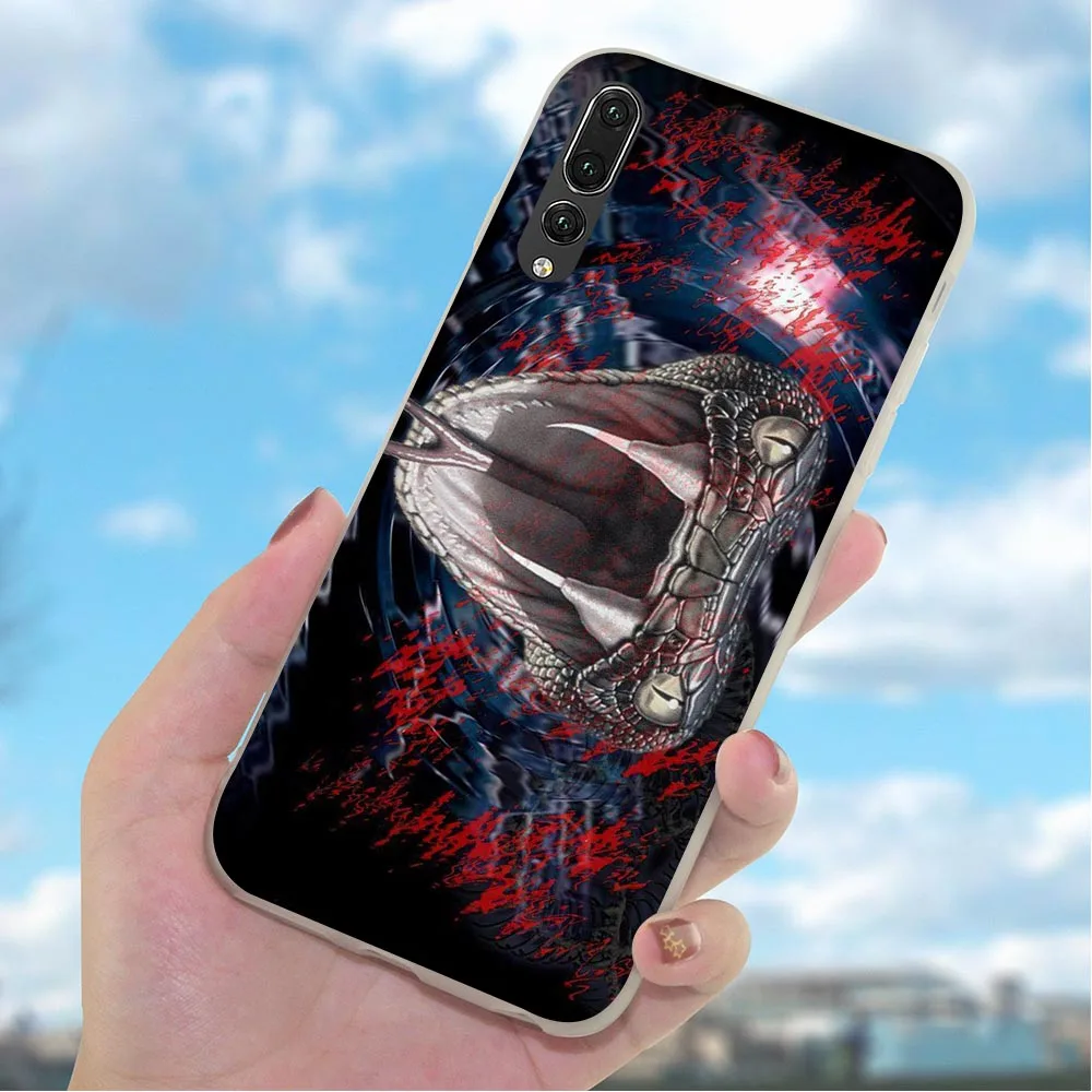 Мягкие чехлы из ТПУ чехол для телефона Huawei Mate 20 Pro 10 P8 P20 P10 P9 Lite Mini P Smart Skull snake |