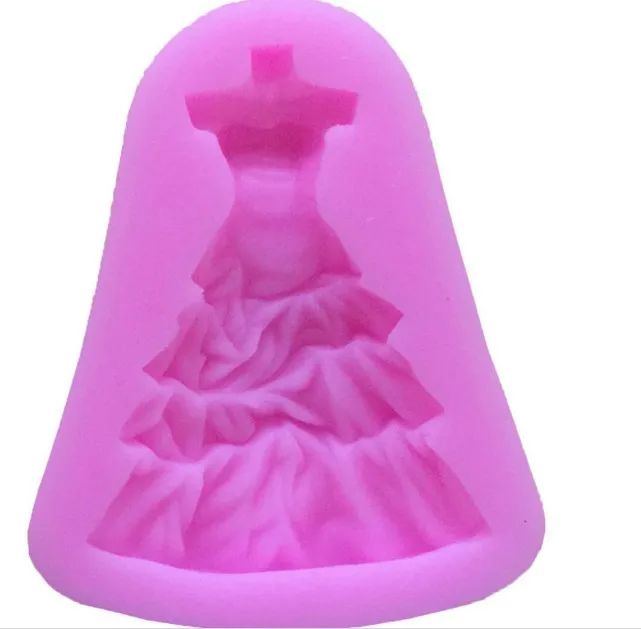 Силиконовая форма для свадебного платья 7 9x5 5x1 2 см | Дом и сад