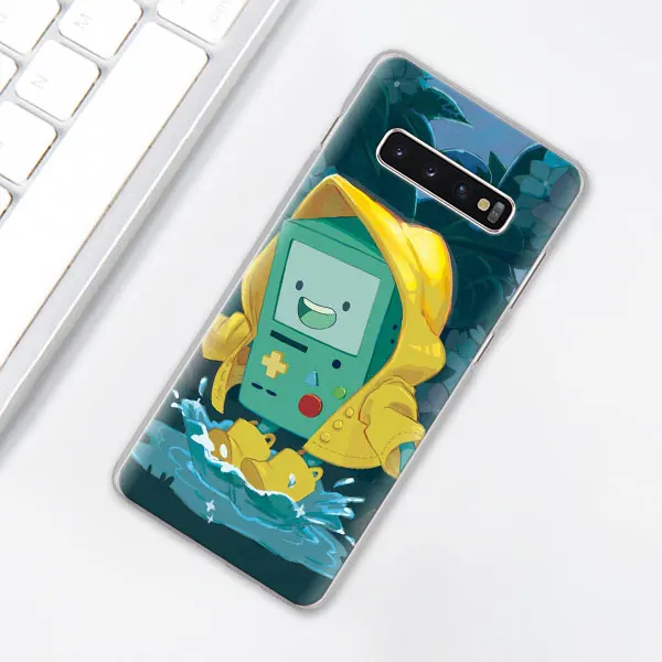 013 "Время приключений" Beemo Джейк чехол для телефона для samsung Galaxy S10e S10 плюс S7 S8 S9 Plus Note 8 9 M10 M20 M30 жесткий чехол Coque - Цвет: 013