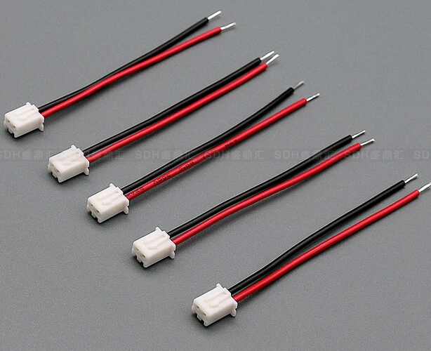 50 комплектов 2pin 2 54 мм Шаг 10 см 26AWG провода штыревой разъем/корпус/клеммный разъем