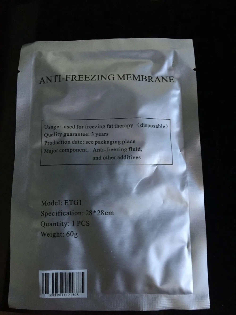 Популярные крио Pad антифриз криотерапия незамерзающая мембрана 28*28 см Анти