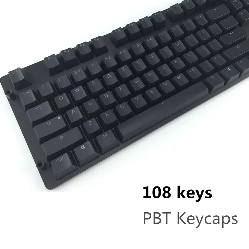 Крутая механическая клавиатура Jazz 108 ключа pbt Cherry mx с двойной подсветкой для