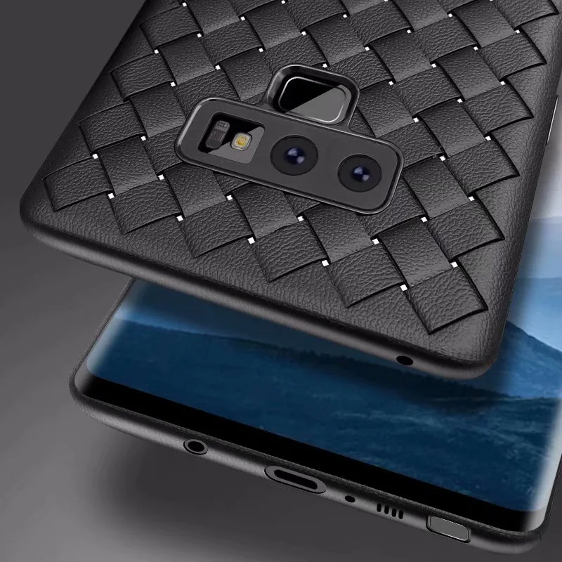 Роскошный чехол из искусственной кожи для samsung Galaxy Note S9 с узором крокодиловая