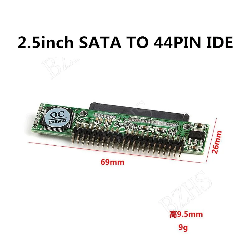SP 7 + 15 Pin SATA SSD HDD Женский до 2 5 &quot44Pin IDE Мужской адаптер для ноутбука|Компьютерные