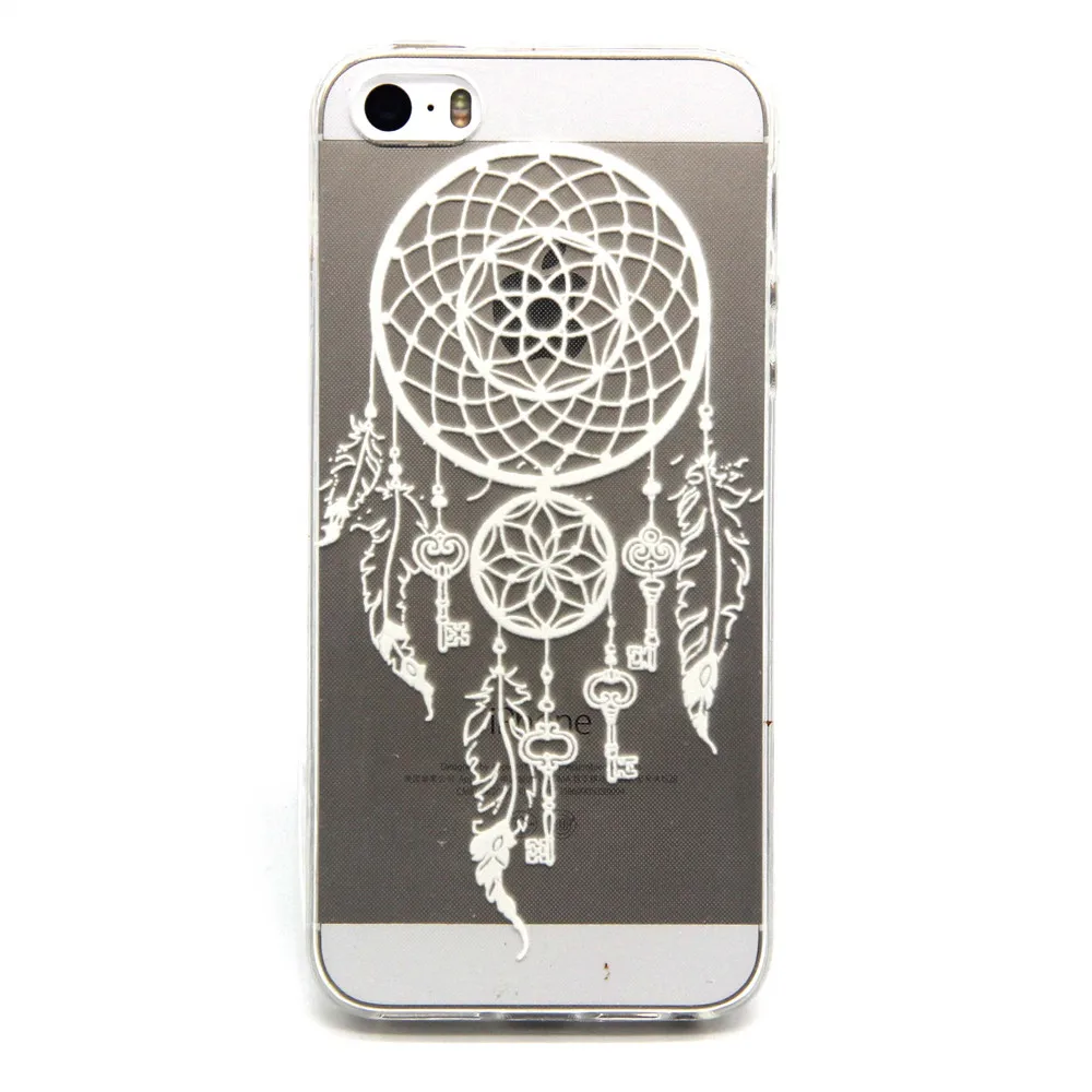 TPU Soft Case For iPhone 5 Transparent Ultra-Thin Silicone Phone Cover |