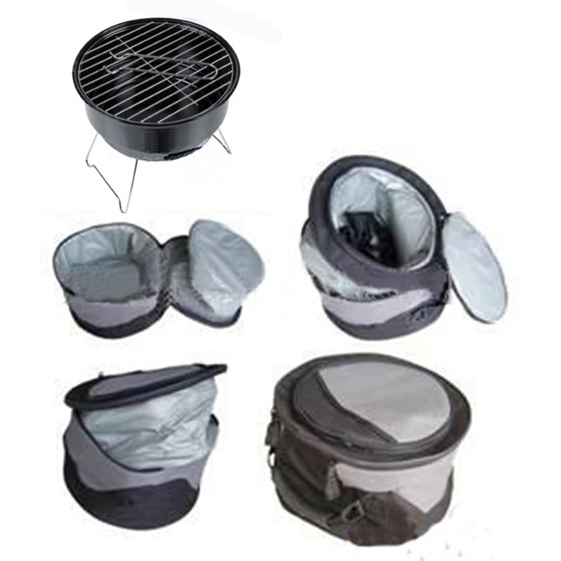 Переносной гриль семейная плита Открытый домашний барбекю уголь портативный