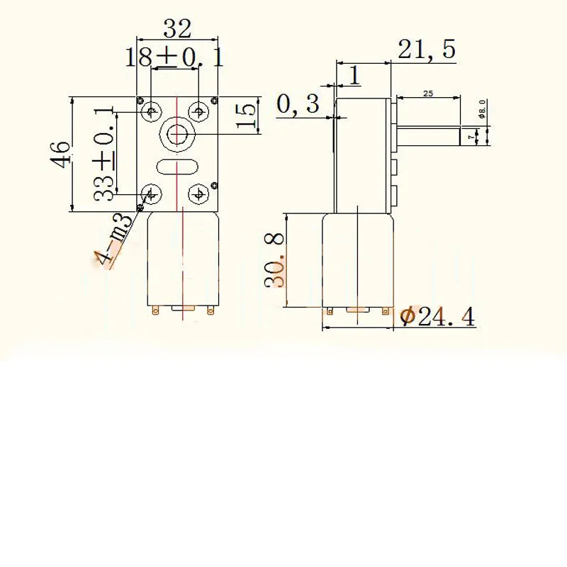 Мотор JGY370 с высоким крутящим моментом самоблокирующийся мотор червячным