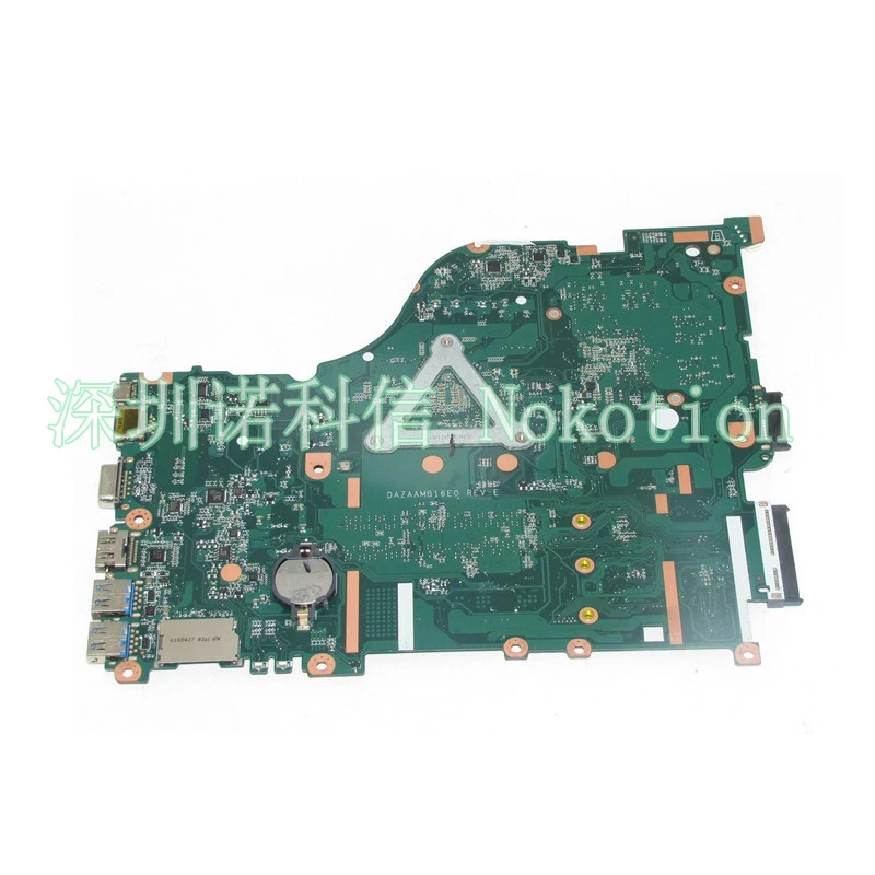 NOKOTION NBGDW110046 DAZAAMB16E0 ноутбук материнская плата для Acer aspire F5-573G SR2EY I5-6200U nvidia 940M Графика работает