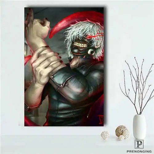 На заказ tokyo_ghoul(1)@ печатные плакаты ткань настенные художественные картины для декора гостиной#18-12-05-1-22 - Цвет: Rectangle Poster