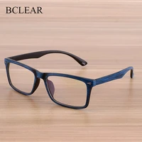 bclear eye glasses men and women unisex wooden pattern fashion retro optical spectacle eyeglasses glasses frame vintage eyewear