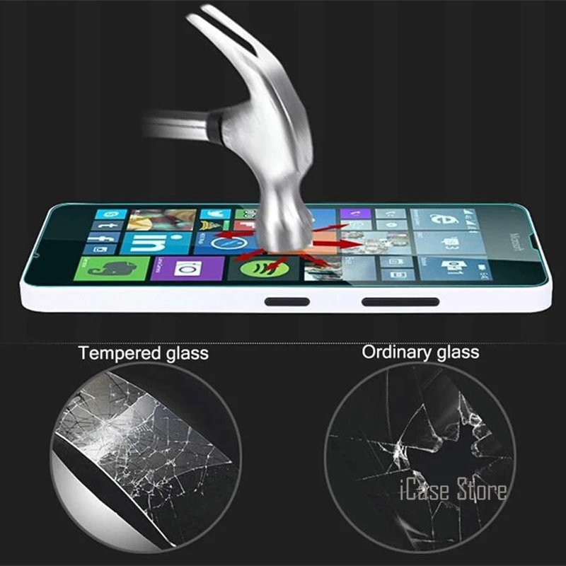 Абсолютная новинка! Премиум закаленное Стекло пленка для microsoft Nokia Lumia N430 435 520 530 532