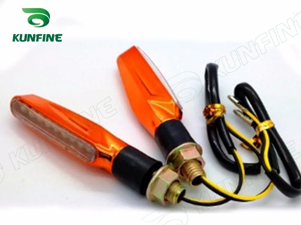 4 шт. мотоциклетные универсальные черные светодиодные мини бар указатель