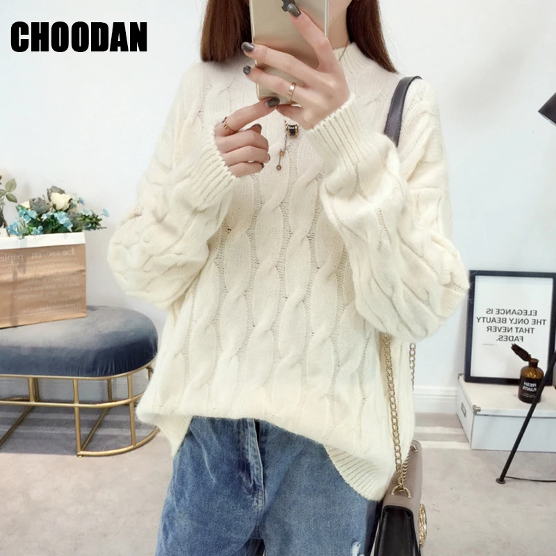Фото Sweater Women Autumn Winter Long Sleeve 2018 Oversized Sweaters And Pullovers Ladies Tops Casual Knitting Shirt Female Clothing Женская Sweater Women Autumn Winter Long Sleeve 2018 Oversized Sweaters And Pullovers Ladies Tops Casual Knitting Shirt Female Clothing Женская