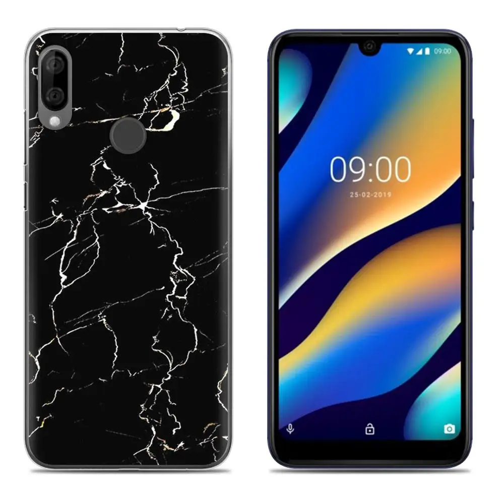 16 Задняя крышка для телефона Wiko View 3 Lite 6,09-дюймовый Стильный дизайнерский чехол для телефона разноцветный окрашенный мягкий чехол для телефона - Цвет: 16