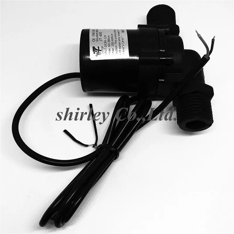 Солнечный DC 12V 24V циркуляционный насос горячей воды бесщеточный мотор для