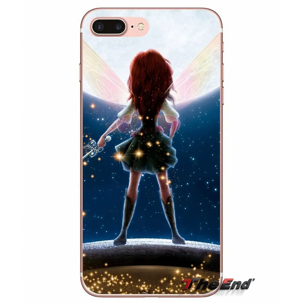 Милый Сказочный эльф для Sony Xperia Z Z1 Z2 Z3 Z5 compact M2 M4 M5 E3 T3 XA Aqua LG G4 G5 G3 G2 Mini Capa прозрачный