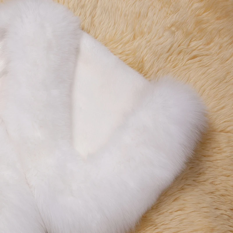 GOPLUS 2020 зимнее пальто плащи из искусственного меха пончо меховая Свадебная