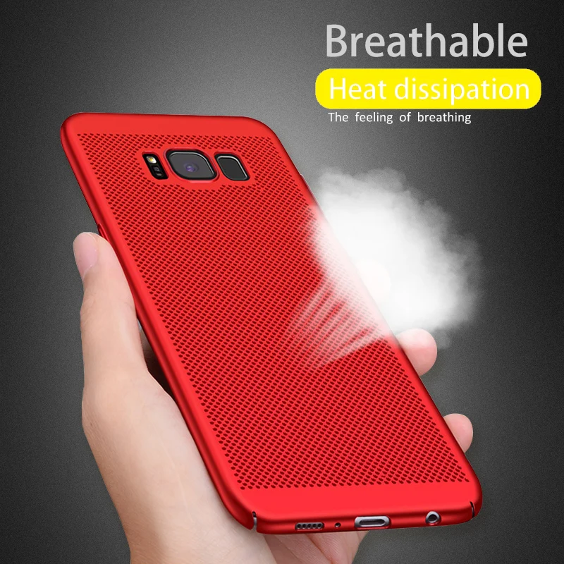 Hard phone case For Samsung S8 S9 Plus mobile Cover Anti-knock Coque Phone Protector Funda Capa for iphone 6 7 8 plus |