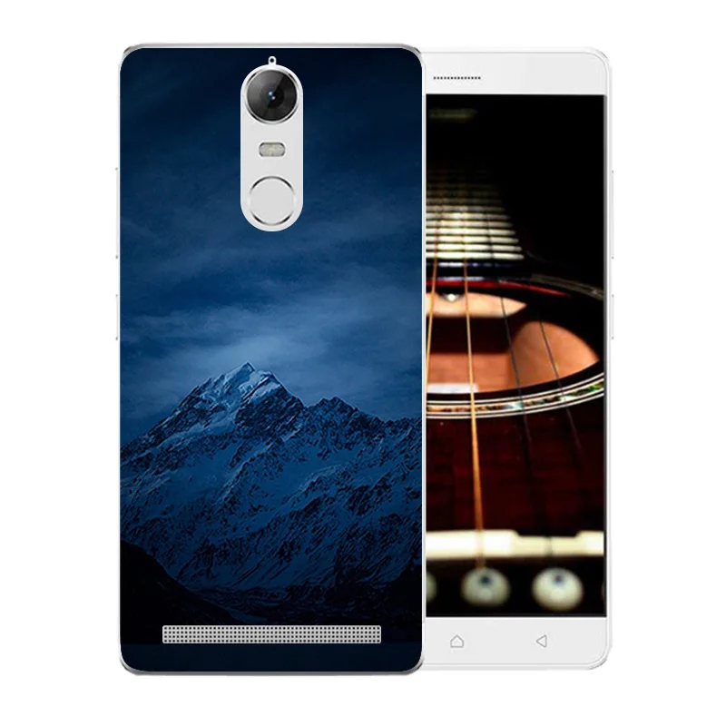 5 дюймов для Lenovo K5 Note чехол телефона с рисунком лошади Мягкий силиконовый из ТПУ