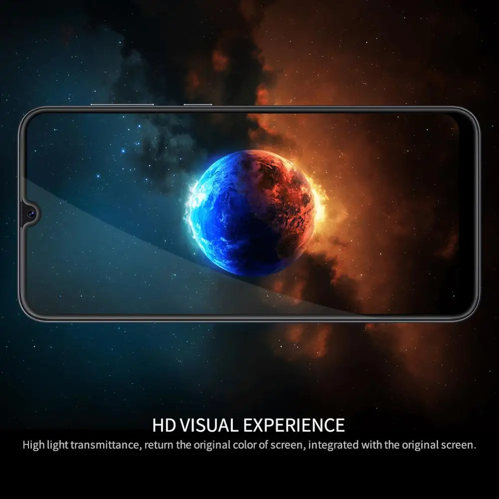 Закаленное стекло для Samsung Galaxy A50 A30 A20 NILLKIN CP + Pro 2.5D полностью покрытая Защитная