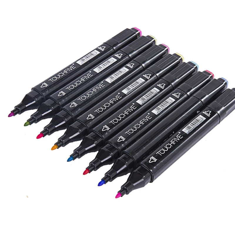 TOUCHFive один выбор цветных художественных маркеров авторучка для рисования черная