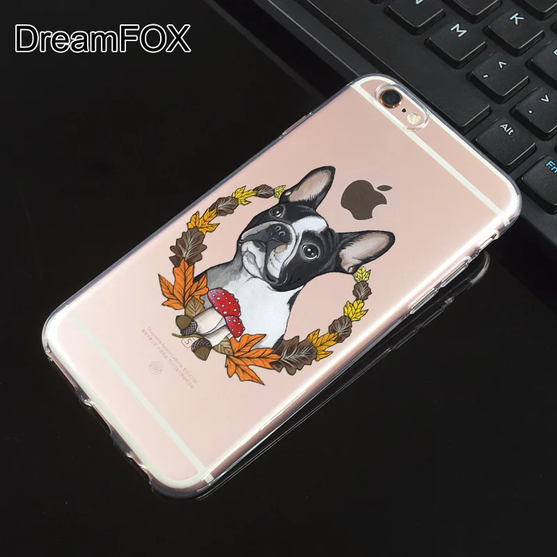 M224 French Bulldog Soft TPU Silicone Case Cover For Apple iPhone 11 Pro X XR XS Max 8 7 6 6S Plus 5 5S SE 5C 4 4S |