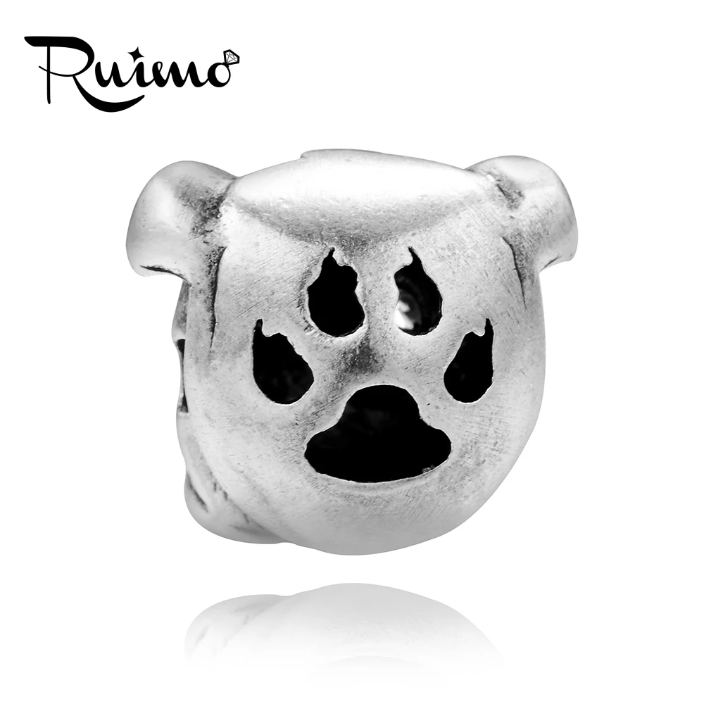 Бусины RUIMO Bulldog аксессуары для изготовления ювелирных изделий Античный стиль