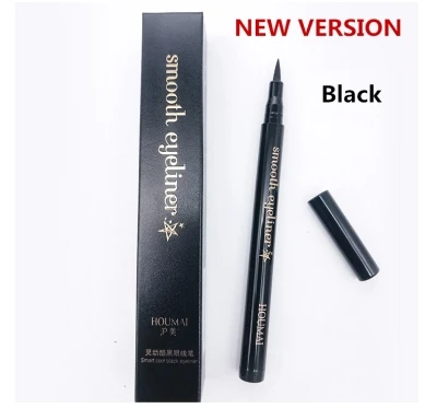 Водостойкая жидкая подводка для глаз Make Up beauty Comestics Стойкая подводка для глаз Карандаш Макияж инструменты для теней - Цвет: Black