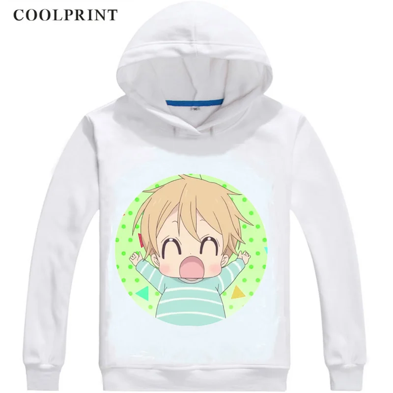 Школьные детские толстовки COOLPRINT худи с капюшоном Детские кофты Gakuen Котаро