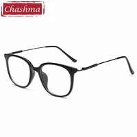 chashma brand full rim eyeglasses fashion optical frames clear lenses tr90 men glasses trend glasses big circle frames women