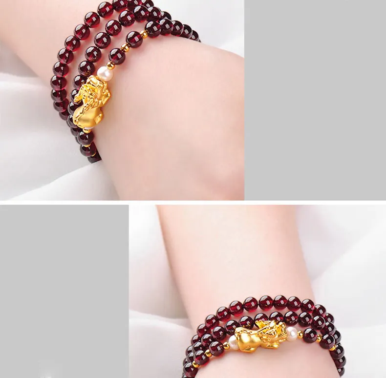 Браслет из агата с изображением перидота и жемчуга 14 к|Гибкие жесткие браслеты| |