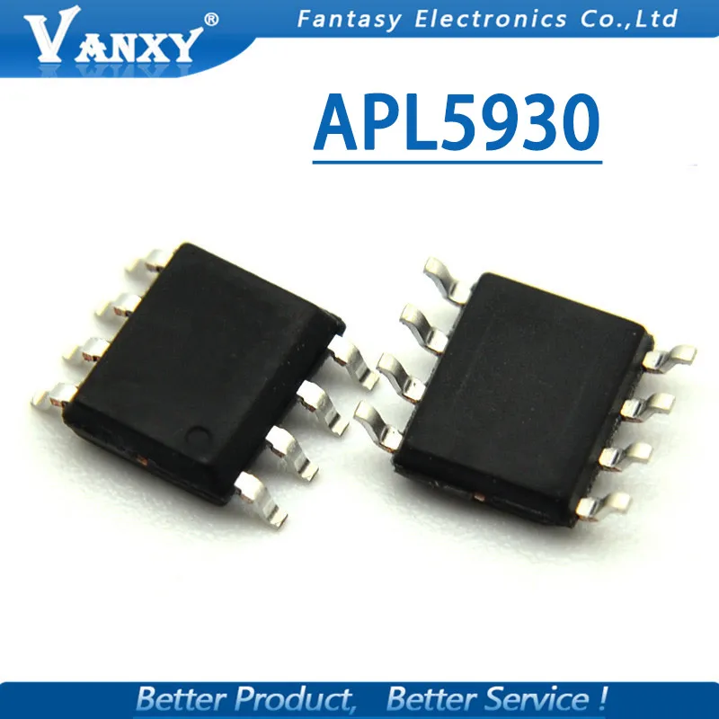 10 шт. APL5930KAI SOP-8 APL5930KAI-TRG SOP APL5930 SOP8 новый оригинальный | Электронные компоненты и