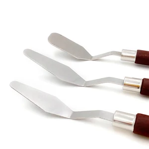 Скребок для рисования маслом, большой, средний и маленький, 3 шт в наборе, акрил, гуашь цветов масляной краски, палитра, универсальный нож товары для рукоделия