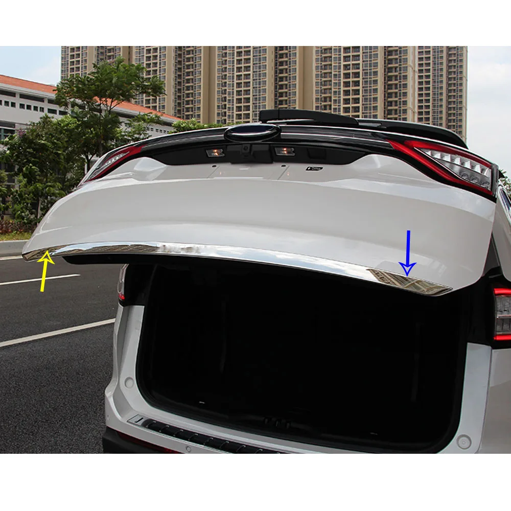 Для Ford EDGE,,,, накладка на заднюю часть, Задняя накладка на бампер, Формовочная лампа, рамка, запчасти, 1 шт