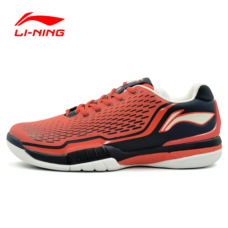 Li Ning Профессиональная теннисная обувь для мужчин амортизирующие дышащие