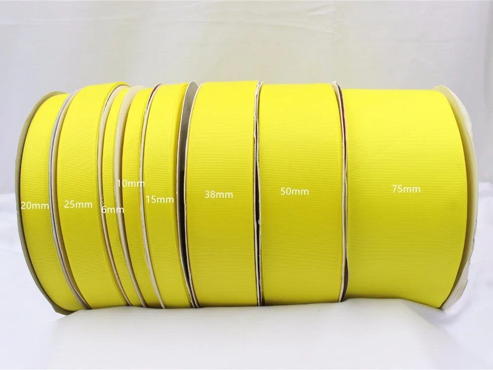 16609 0015 (6 10 15 20 25 38 50 75 мм) ярдов/Твердые ленты печатных grosgrain Свадебные аксессуары DIY