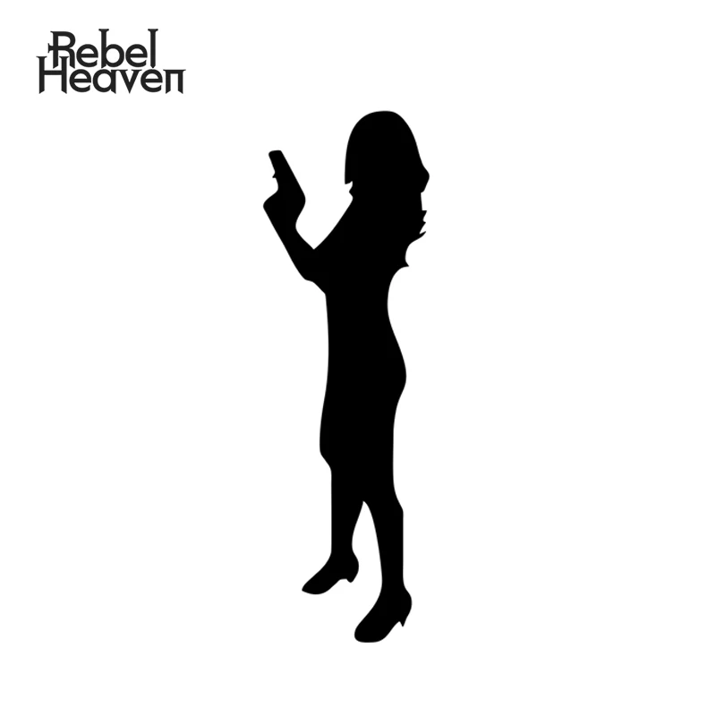 Rebel Heaven Angel Devil Наклейка Сексуальная для девочек без толстых цыплят смешная шутка